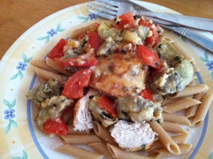 Italian Chicken with Tomatoes and Artichokes